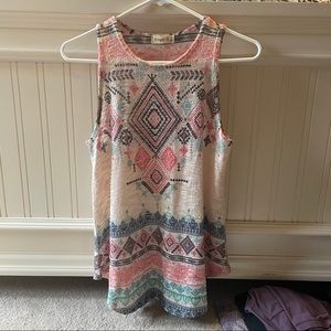 Ginger G Tribal Tank Top